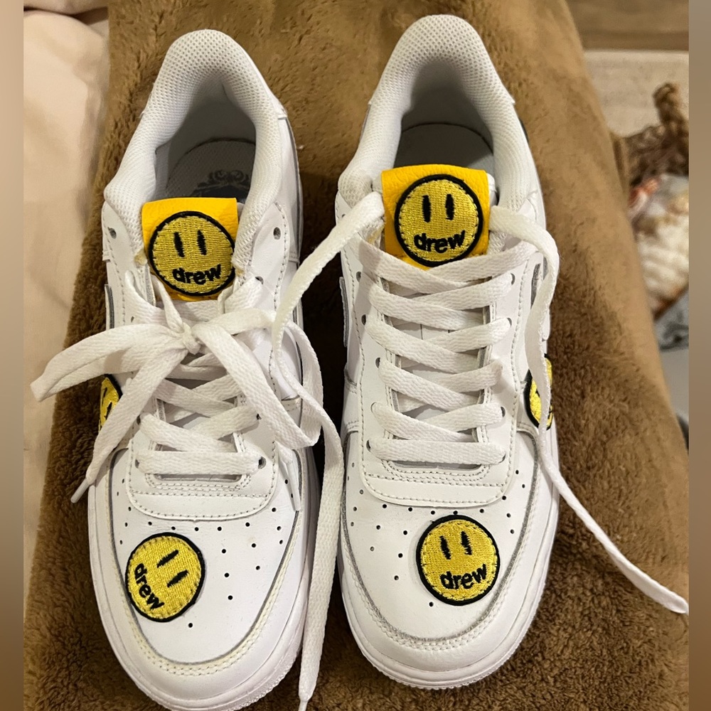 Nike Air Force 1 custom drew house sneakers